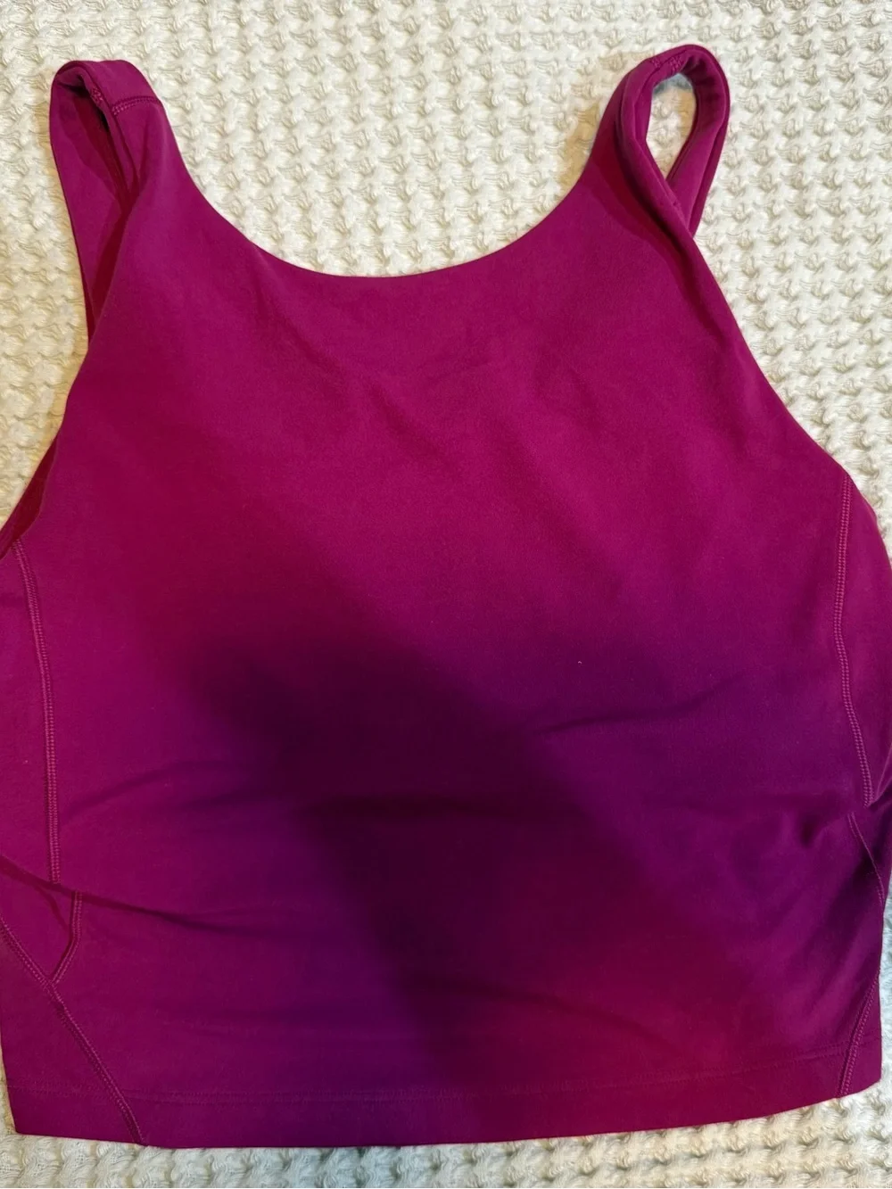 lululemon athletica Magenta/Purple Tank Top
